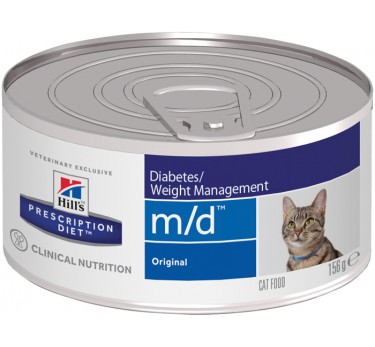 Hill's РD m/d корм для кошек при диабете 156 гр